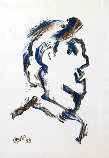 Peinture artistique abstraite contemporaine Cris 24